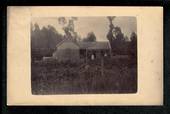 Real Photograph of old New Zealand house in the bush/ new farm. Postmark KAIKOURA. - 49703 - Postcard