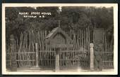 Real Photograph of Maori Store House Rotorua. - 49715 - Postcard