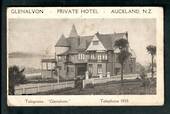Postcard of Glenalvon Private Hotel Auckland. Telphone 1010. - 49725 - Postcard