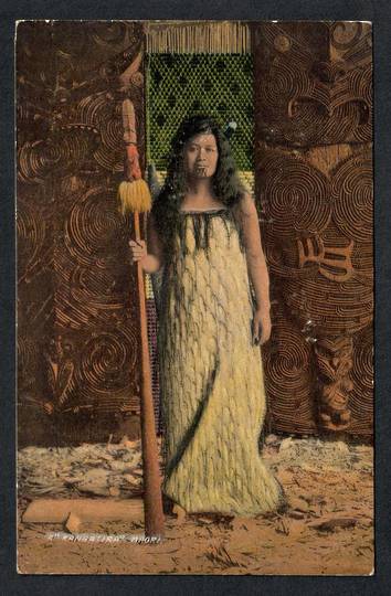 Coloured Postcard of " Rangatira". - 49740 - Postcard