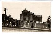 Real Photograph of substantial building. Probably Christchurch. - 49782 - Postcard