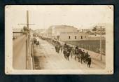 Real Photograph of of the double funeral of the Rev W Tinslet and his wife on 26/8/1913. - 49784 - Postcard