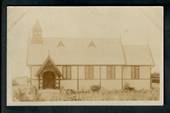Real Photograph of a New Zealand church. - 49797 - Postcard