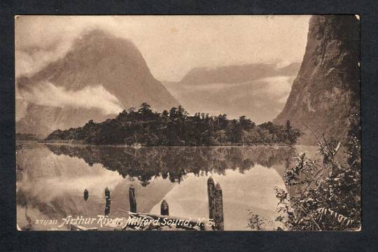 Postcard of Arthur River Milford Sound. - 49826 - Postcard