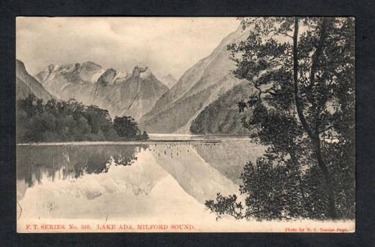 Postcard of Lake Ada Milford Sound. - 49837 - Postcard