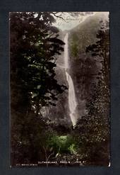 Real Photograph of Sutherland Falls. - 49858 - Postcard