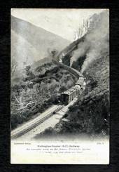 Postcard of Wellington. to Napier Railway on the incline. Interesting postmark Wellington. 1905. - 49906 - Postcard