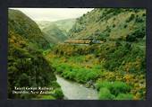 Modern Coloured Postcard of the Taeri Gorge Railway near Pay Office Creek. - 49909 - Postcard