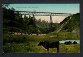 Coloured postcard of Makohine Viaduct. - 49930 - Postcard