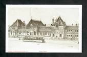 Postcard Stampex '85. Christchurch. Raiway Station. - 49935 - Postcard
