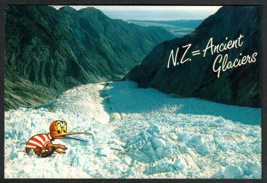 NZ ANCIENT GLACIERS Modern Coloured Postcard. - 499902 - Postcard