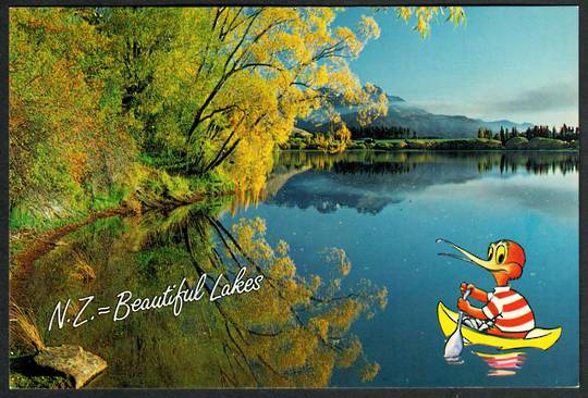 NEW ZEALAND Beautiful Lakes Modern Coloured Postcard. - 499906 - ii