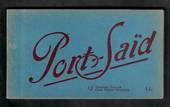 Souvenir of Port Said. 12 Coloured postcards. - 49995 - Postcard