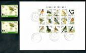 IRELAND 1999 Birds. Sheetlet of 15 and Booklet. - 50006 - CTO