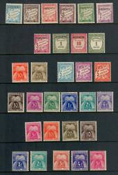 ANDORRA. Postage Dues. Selection of 30 items. - 50015