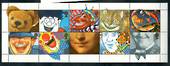 GREAT BRITAIN 1990 Greetings. Booklet pane. - 50042 - UHM