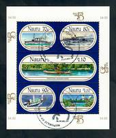 NAURU 1999 Australia '99 International Stamp Exhibition. Miniature sheet. - 50112 - VFU