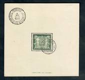 BELGIUM 1930 International Stamp Exhibition Antwerp. Miniature sheet. Slight imperfection. - 50165 - Used