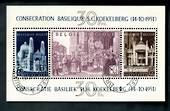 BELGIUM 1952 25th Anniversary of the Cardinalate of Primate of Belgium and the Koekelberg Basilica Fund. Miniature sheet. - 5017