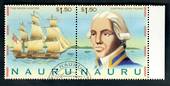 NAURU 1998 Bicentenary of the First Contact with the Outside World. Joined Pair. - 50181 - VFU