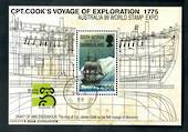 SOUTH GEORGIA and SOUTH SANDWICH ISLANDS 1999 HMS Resolution in the Antarctic. Miniature sheet. - 50193 - UHM