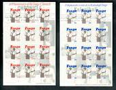 TONGA 1984 20th Anniversary of the Tonga Chronicle. 2 sheetlets. - 50275 - UHM