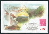 NEW ZEALAND 2008 Tarapex 2008 International Stamp Exhibition. Souvenir miniature sheet. - 50283 - UHM