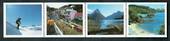 NEW ZEALAND Strip of 4 Photos of Tourist Spots. Perforated. - 50310 - UHM