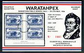 AUSTRALIA 1984 Waratahpex '84 International Stamp Exhibition. Miniature sheet. - 50316 - UHM