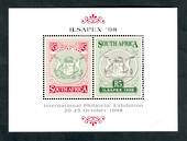 SOUTH AFRICA 1998 Ilsapex '98 International Stamp Exhibition. Miniature sheet. - 50411 - UHM