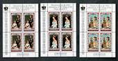 PENRHYN 1977 Silver Jubilee. Set of 3 sheetlets. - 50453 - UHM