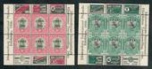 SOUTH AFRICA 1936 Johannesburg International Stamp Exhibition. Set of 2 miniature sheets. - 50508 - Mint