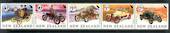 NEW ZEALAND 2003 Veteran Vehicles. Strip of 5. - 50516 - UHM