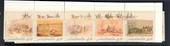 AUSTRALIA 1990 Colonial Development. Second series. Strip of 5. - 50522 - UHM