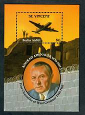 ST VINCENT 1991 Berlin Airlift. Miniature sheet. - 50539 - UHM