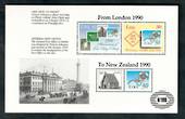 IRELAND 1990 London 1990 International Stamp Exhibition and New Zealand 1990 International Stamp Exhibition. Miniature sheet. No