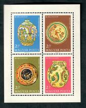HUNGARY 1968 Stamp Day. Miniature sheet. - 50582 - UHM