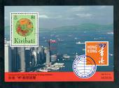KIRIBATI 1997 Hong Kong  '97 International Stamp Exhibition. Miniature sheet. - 50616 - VFU