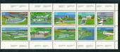 CANADA 1983 Forts. First series. Booklet Pane of 10. - 50637 - UHM