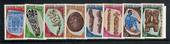 FRENCH POLYNESIA 1967 Ancient Art of the Marquesas Islands. Set of 8. Very lightly hinged. - 50646 - LHM