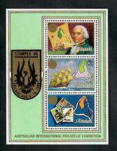 AITUTAKI 1986 Stampex '86 International Stamp Exhibition. Miniature sheet. - 50833 - UHM