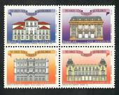 BRAZIL 1993 330th Anniversary of the Braxilian Post. Block of 4. - 50880 - UHM