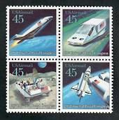 USA 1989 20th Universal Postal Union Gongrss. Second series. Block of 4. - 50892 - UHM