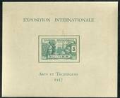 FRENCH GUINEA 1937 International Exhibition. Miniature sheet. - 50893 - Mint