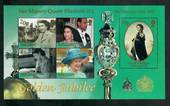 SOUTH GEORGIA and SOUTH SANDWICH ISLANDS 2002 Golden Jubilee of Elizabeth 2nd and Prince Philip. Set of 4 and miniature sheet. -