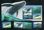 AUSTRALIA 2006 Endangered Species. Whales. Set of 4 and miniature sheet. - 50977 - UHM