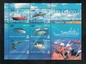 BRITISH INDIAN OCEAN TERRITORY 2004 Fisheries Patrol. Miniature sheet. - 50981 - UHM