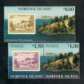 NORFOLK ISLAND 1997 50th Anniversary of Norfolk Island Stamps. Set of 3. - 50991 - UHM