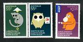 AUSTRALIA 2009 Earth Hour. Set of 3 including the joined pair. - 51007 - UHM