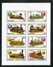 NAGALAND 1979 100th Anniversary of the Death of Sir Rowland Hill. Imperf miniature sheet. - 51042 - UHM